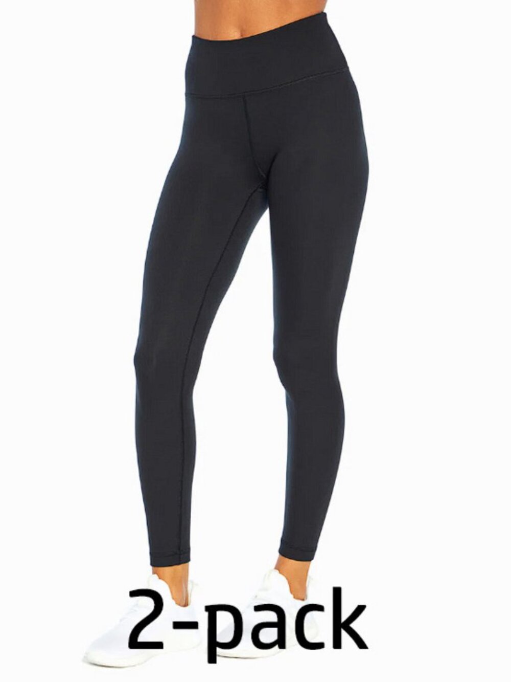 Balance Collection 2-pack Easy High Rise Ankle Leggings Black (L) NWT